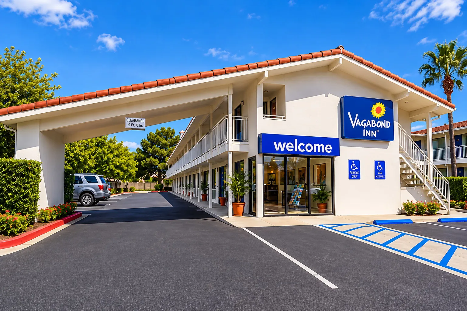 Exterior of the Vagabond Inn Camarillo